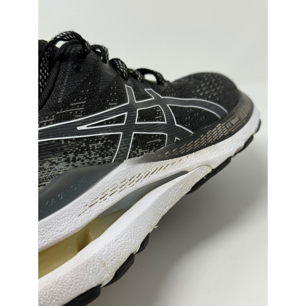 ASICS Gel-Kayano 28 Size 7.5 Black White Running Shoes Men's - Picture 6 of 9